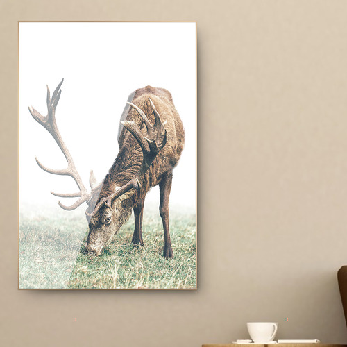 framed elk pictures