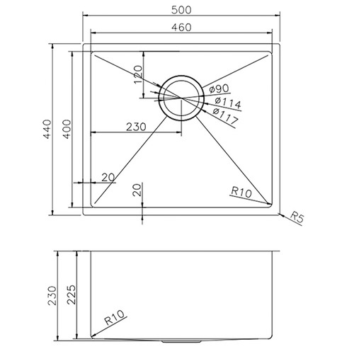 Circinus Stainless Steel Kitchen Sink