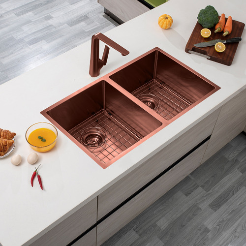 Seatrew Stainless Steel Double Bowl Kitchen Sink