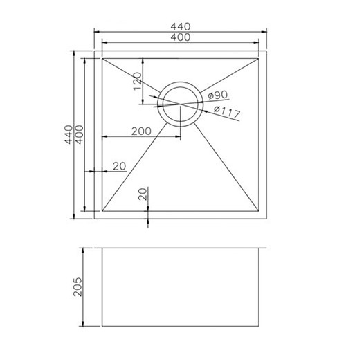 Brenna Stainless Steel Kitchen Sink