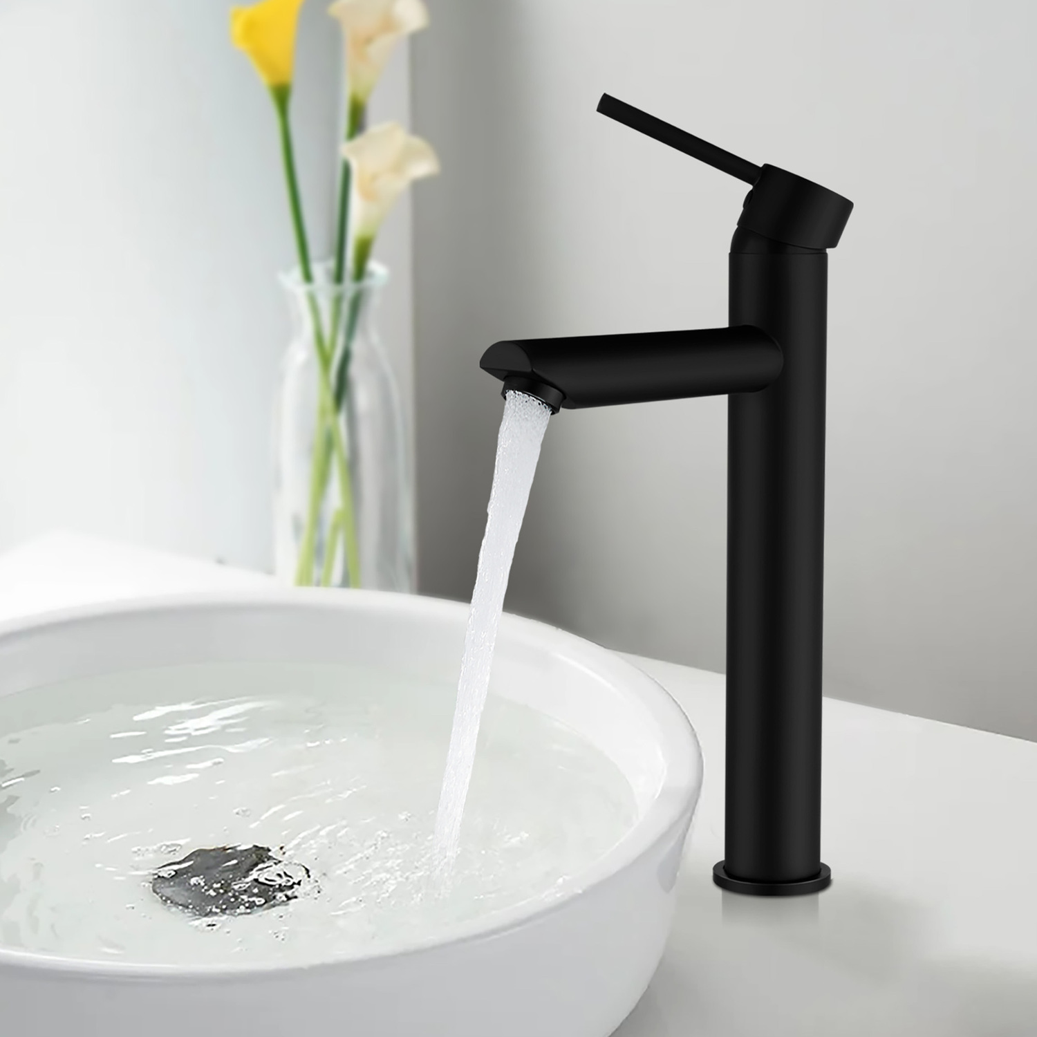 Solander-300mm-Tall-Round-Basin-Mixer