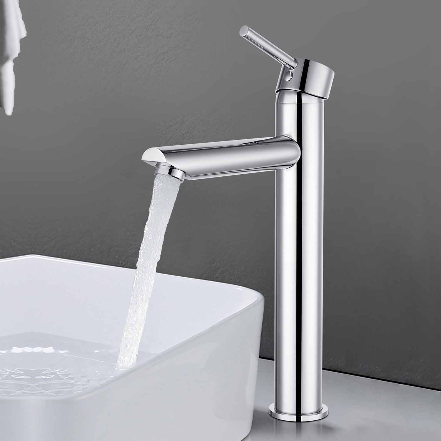 Solander-300mm-Tall-Round-Basin-Mixer