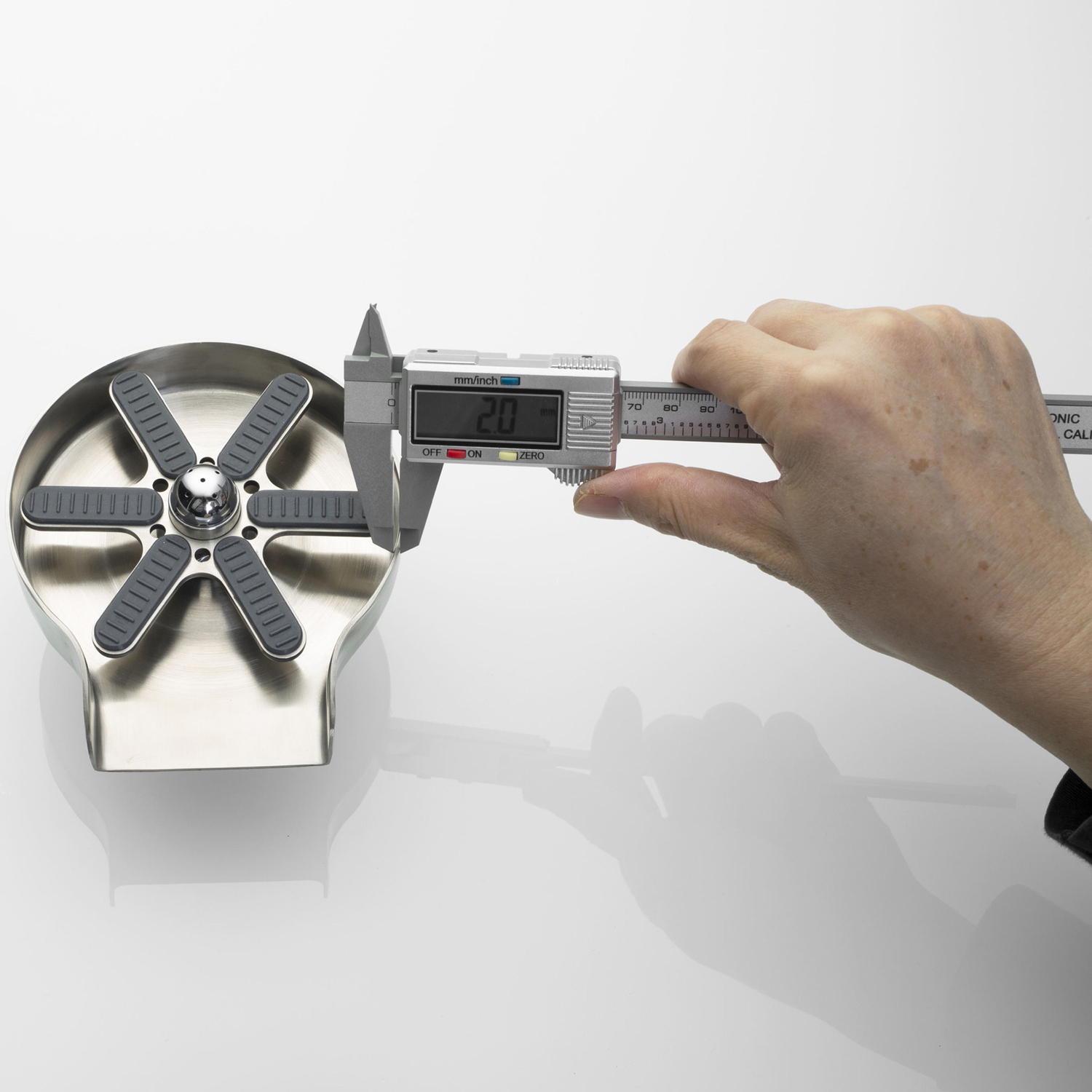 Stainless Steel Bottle Rinser Temple & ster