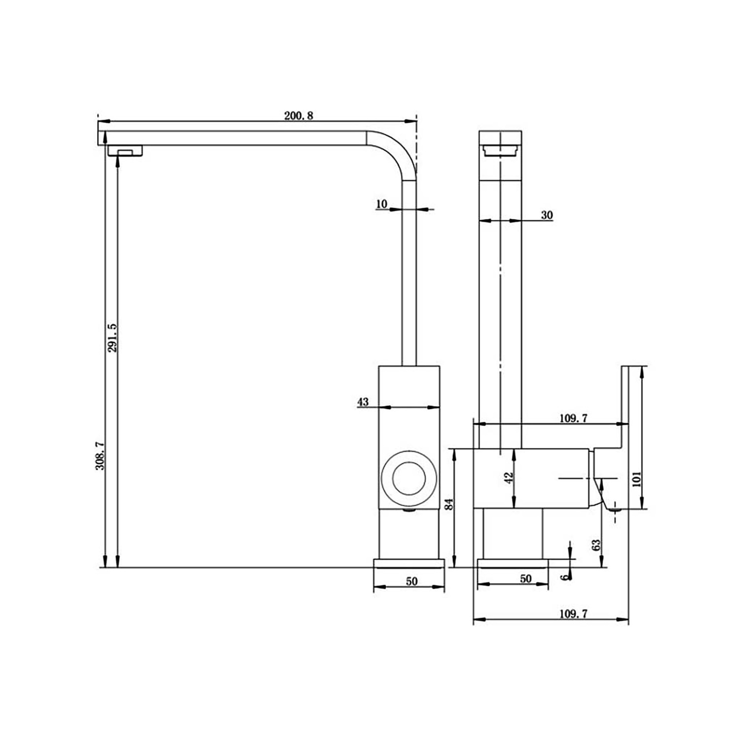 Christensen-Waterfall-Swivel-Kitchen-Sink-Mixer