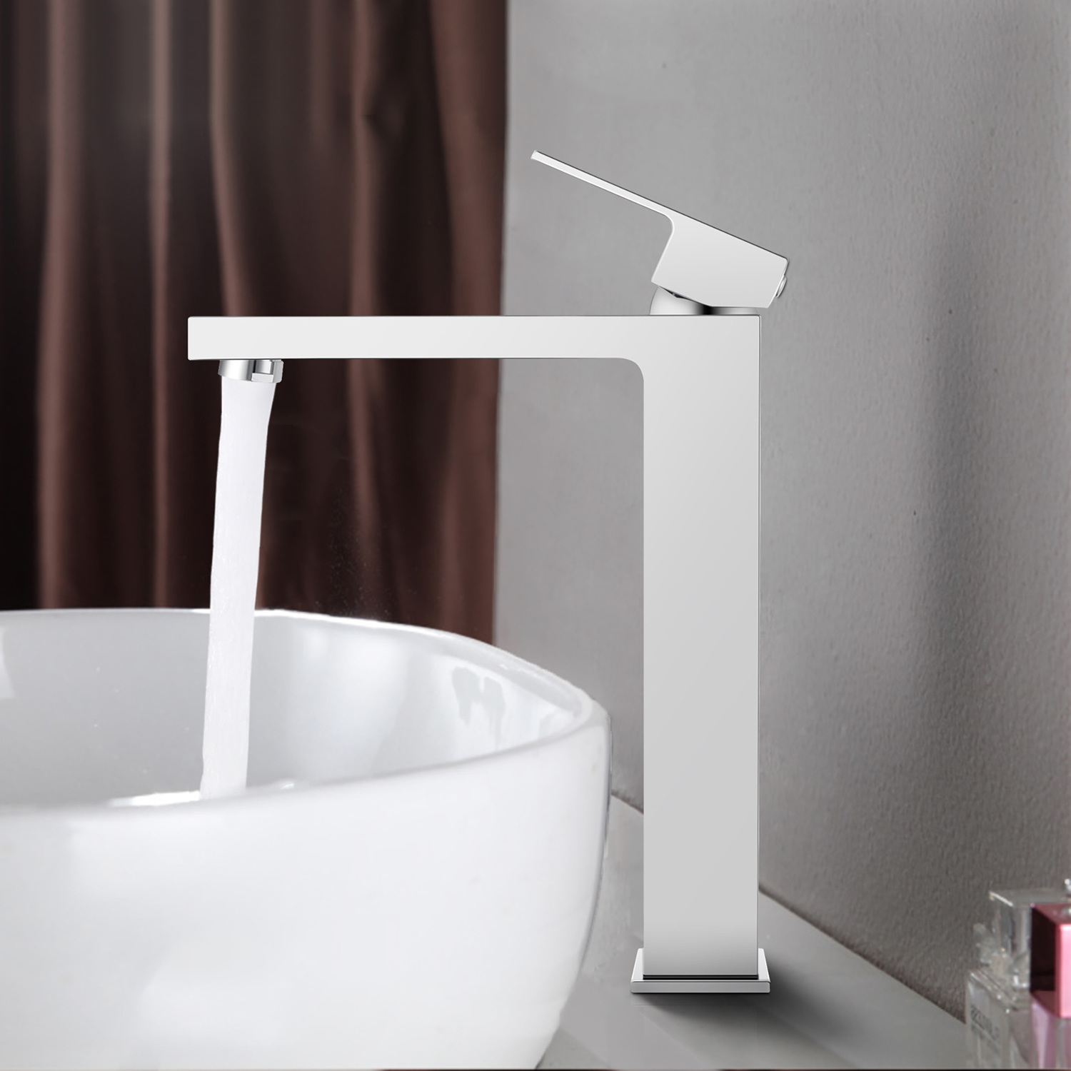 Ottimo-Square-Tall-Basin-Mixer