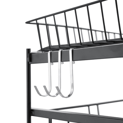 Gwynn 3 Tier Carbon Steel Kitchen Organiser