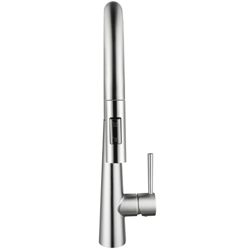 Brushed Nickel Euro Smart Sensor Kitchen Mixer Tap
