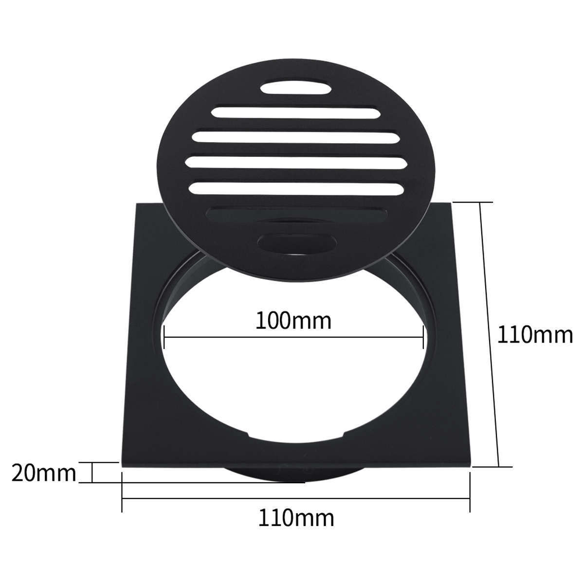 110mm-Solid-Brass-Tap-Screw-Floor-Waste