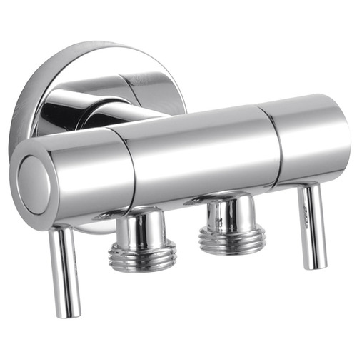 Brushed Nickel Square Toilet Bidet Spray & Diverter with PVC Hose