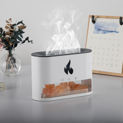 Salt Stone Flame Aroma Humidifier