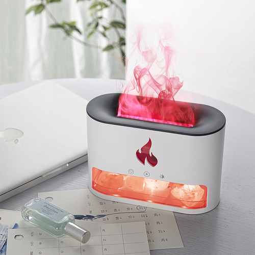 Salt Stone Flame Aroma Humidifier