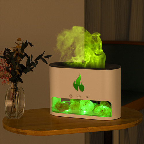 Salt Stone Flame Aroma Humidifier