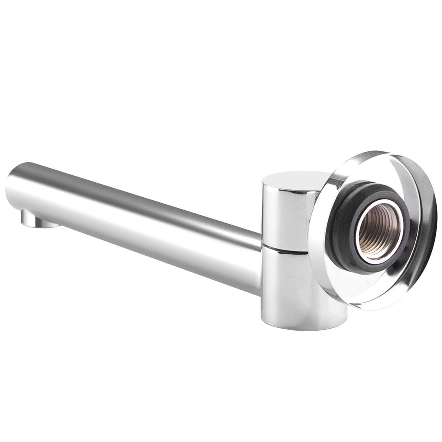 Chrome Spout & Bath Mixer Tap Set