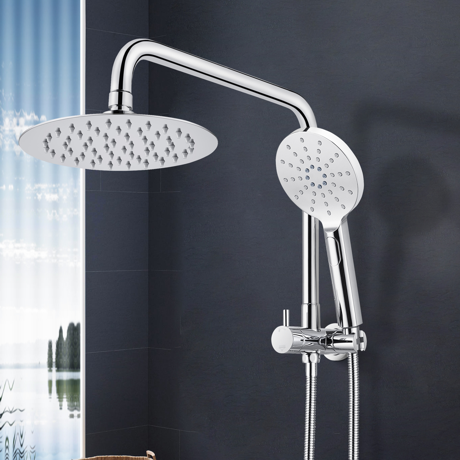 Colby-Stainless-Steel-Short-Twin-Shower