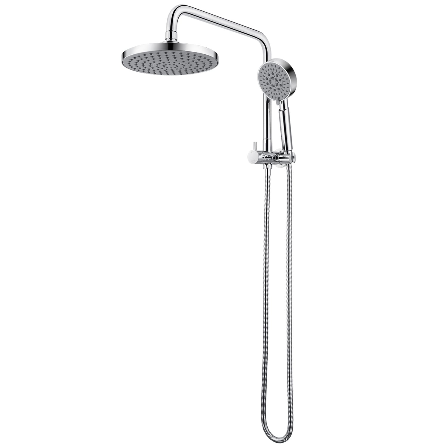 Euro-200mm-4-Function-Short-Twin-Shower