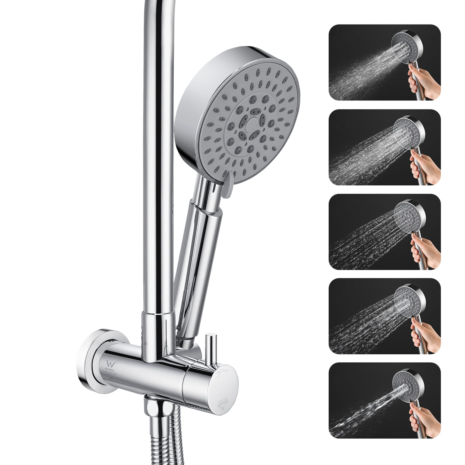 Euro-200mm-4-Function-Short-Twin-Shower