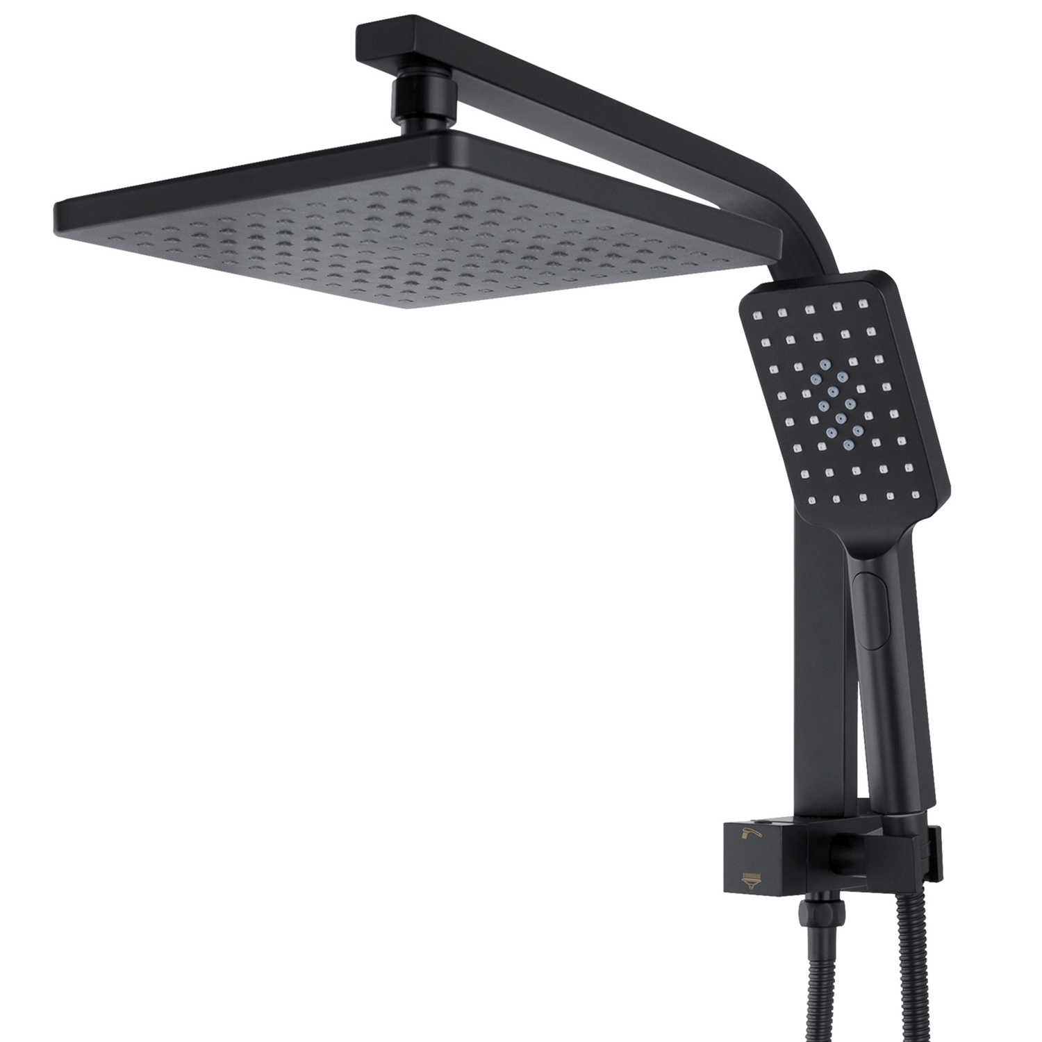Ottimo-Square-Short-Twin-Shower