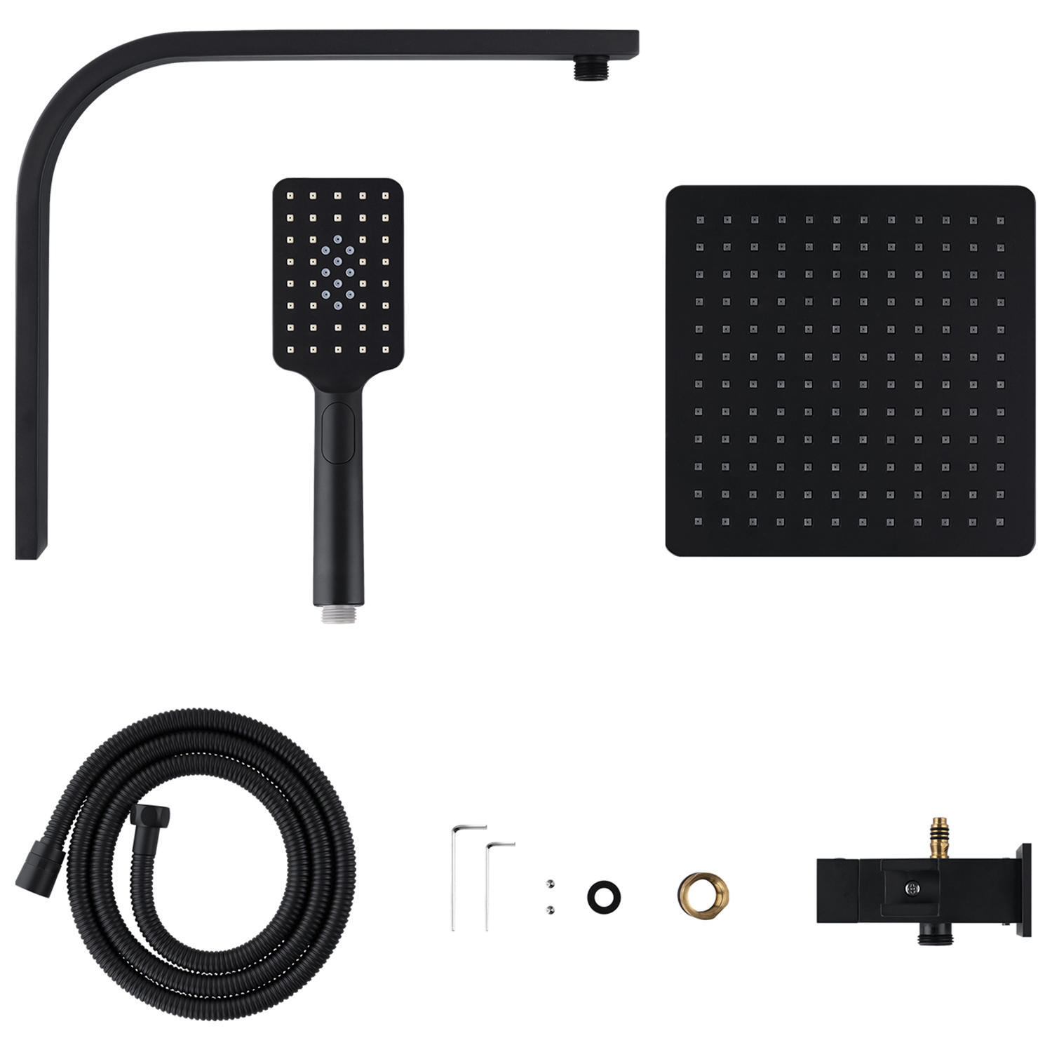 Ottimo-Square-Short-Twin-Shower