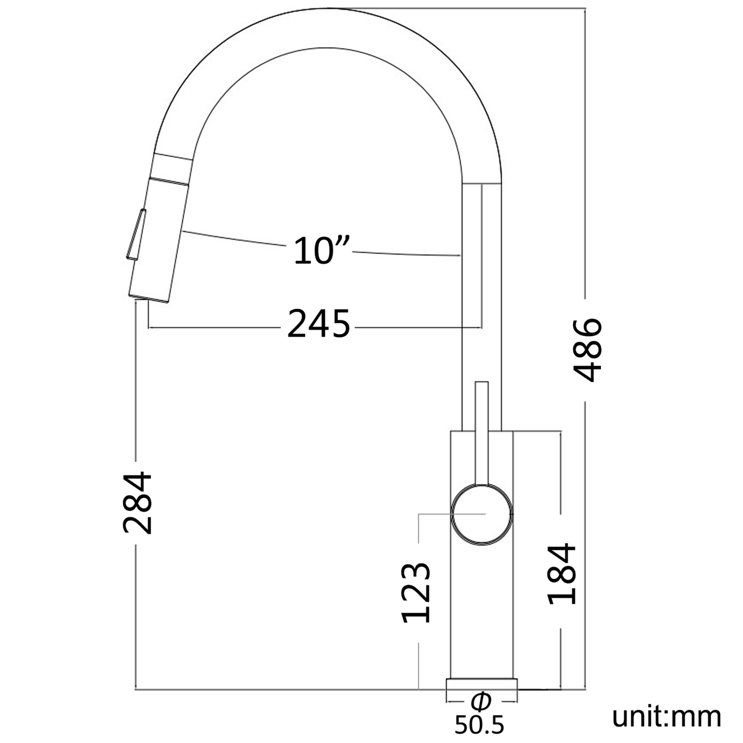 Cammie-Swivel-Pull-Out-Kitchen-Sink-Mixer-CH1060.KM