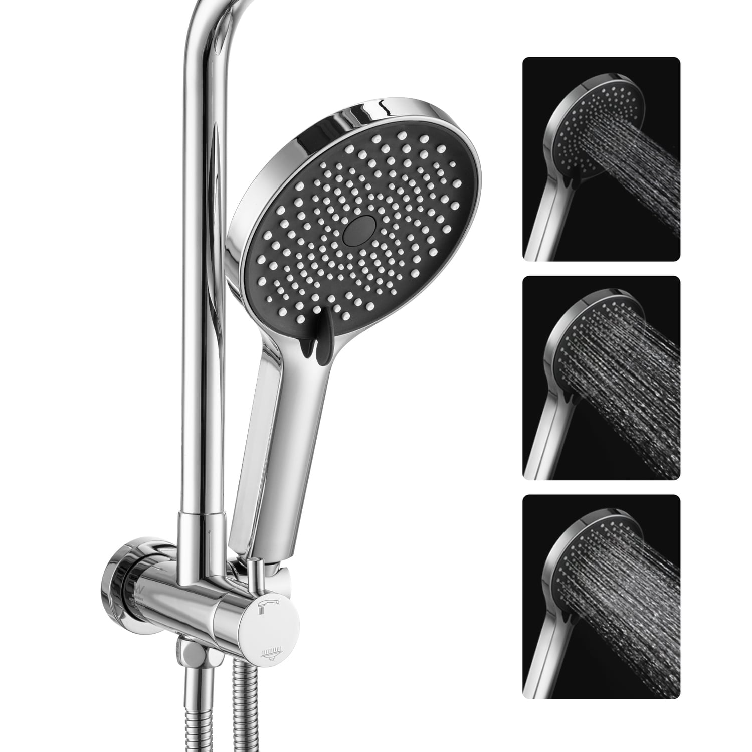 Jagael-Short-Twin-Shower-Tap-Set