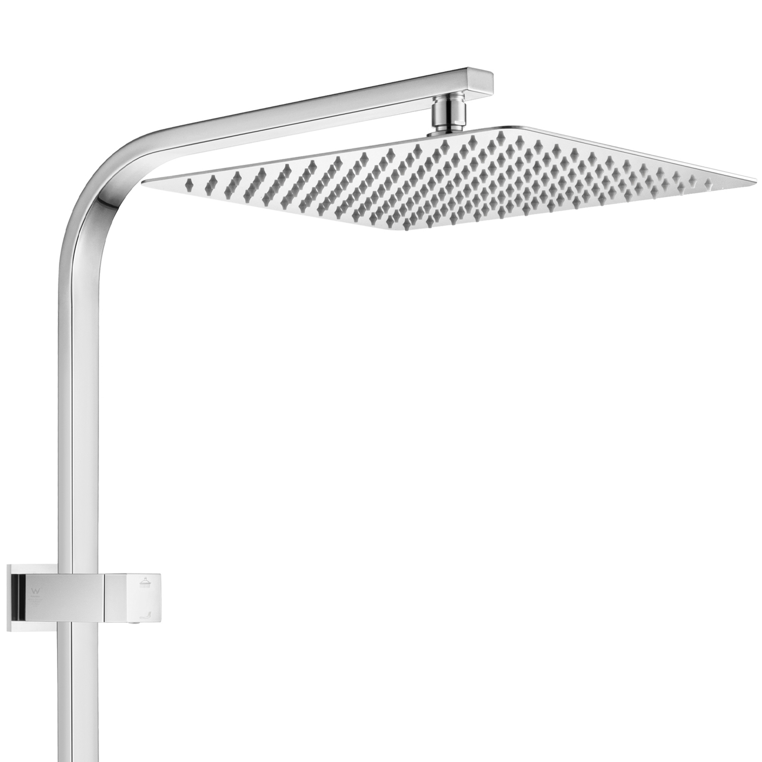 Andon-300mm-Square-Gooseneck-Twin-Shower