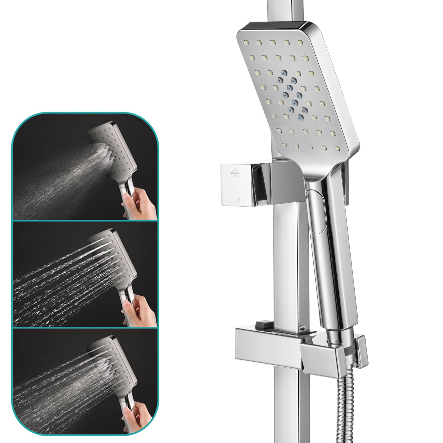 Ottimo-Square-Twin-Shower
