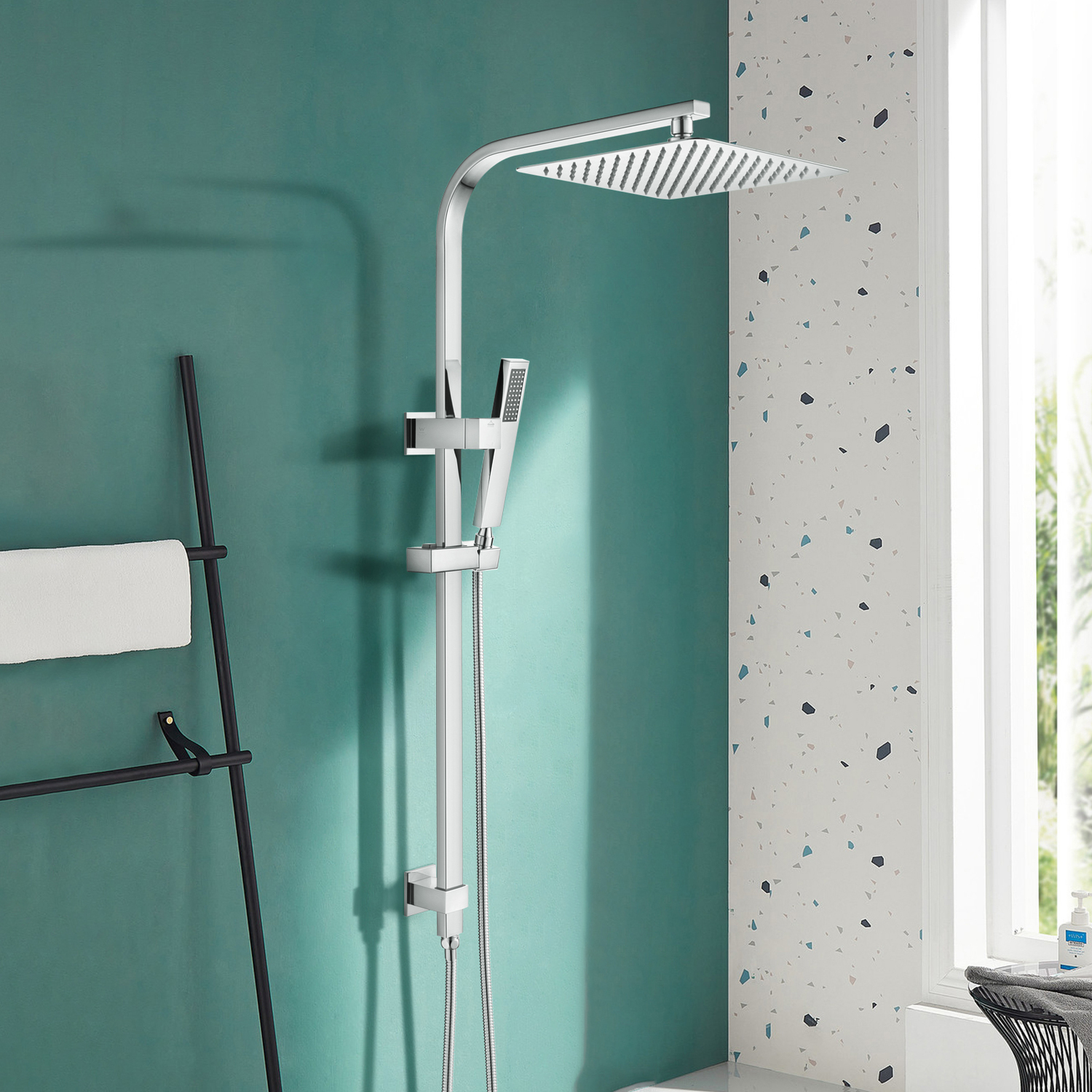 Ace-250MM-Twin-Shower-with-Slim-Brass-Hand-Shower