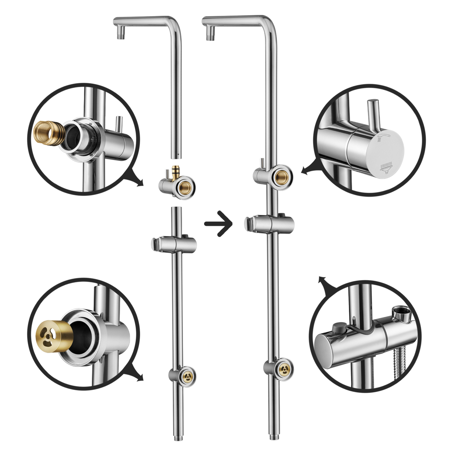 Euro-Twin-Shower