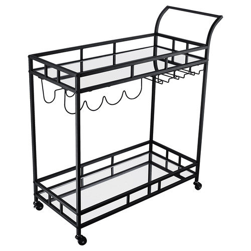 Caledon 2 Tier Steel Bar Cart
