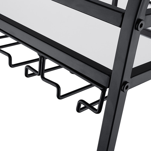 Caledon 2 Tier Steel Bar Cart