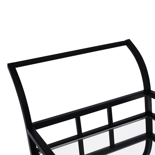 Caledon 2 Tier Steel Bar Cart