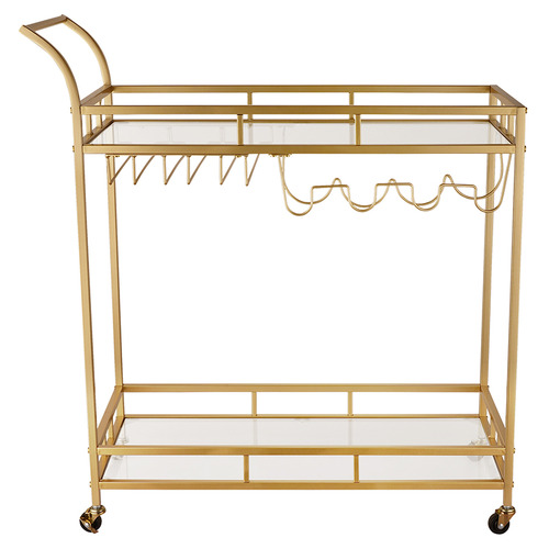 Caledon 2 Tier Steel Bar Cart
