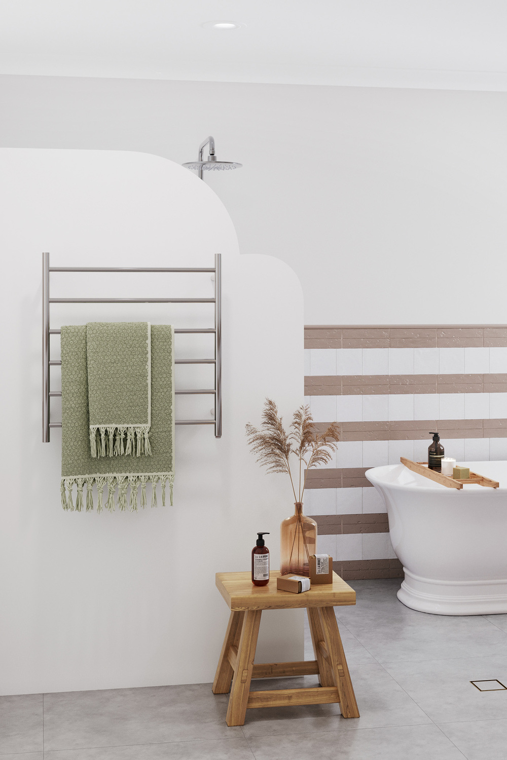 Solander-600-x-620mm-Round-Heated-Towel-Rail
