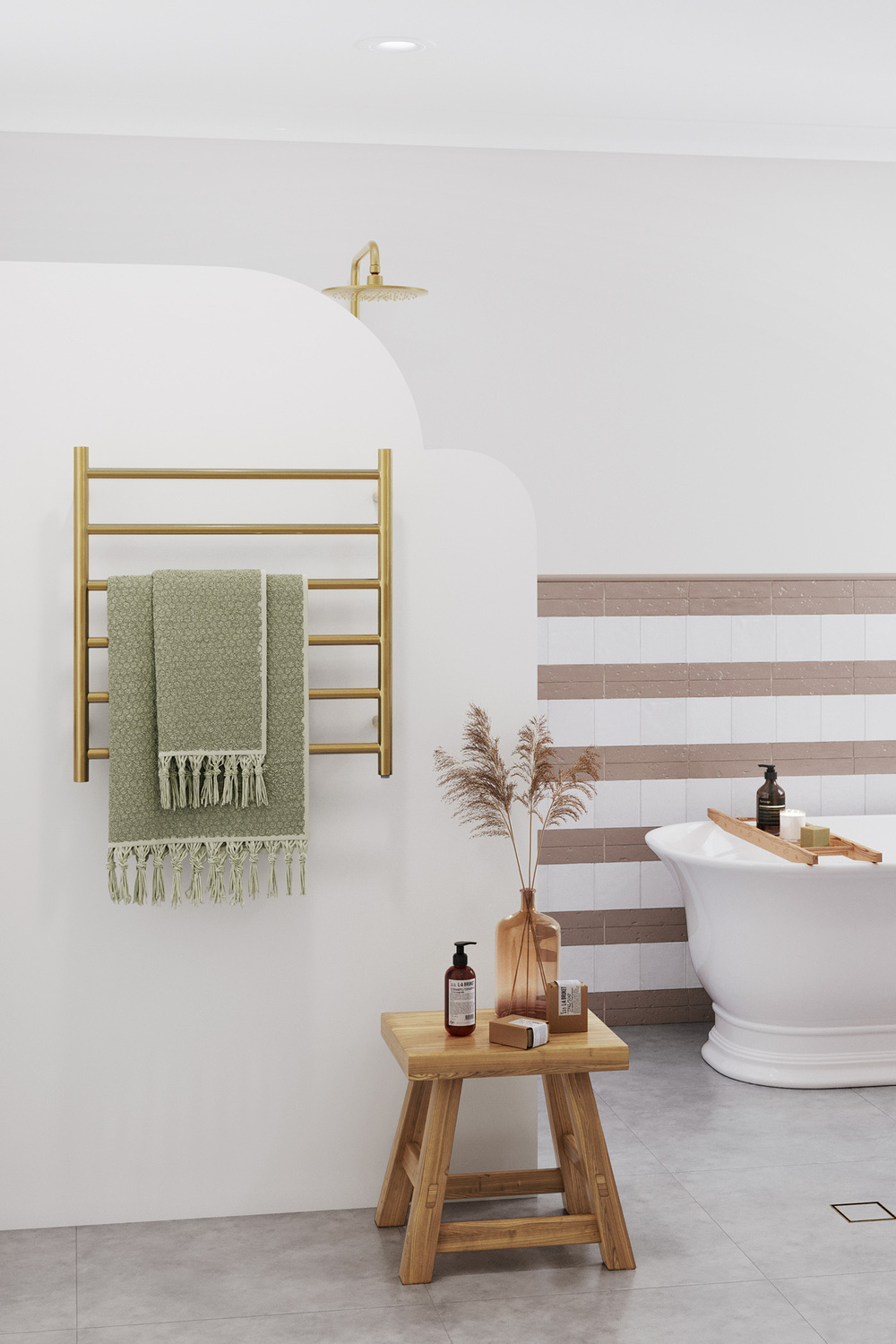 Solander-600-x-620mm-Round-Heated-Towel-Rail