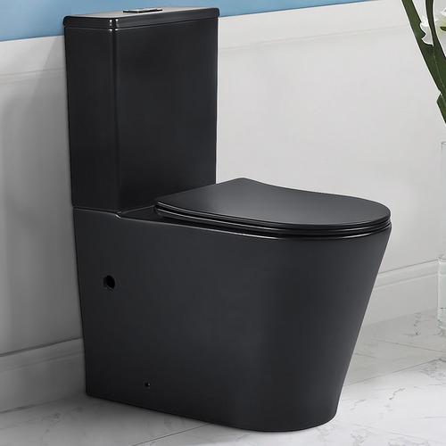 Goro Slim Seat Back to Wall Toilet Suite