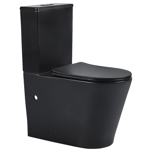 Goro Slim Seat Back to Wall Toilet Suite