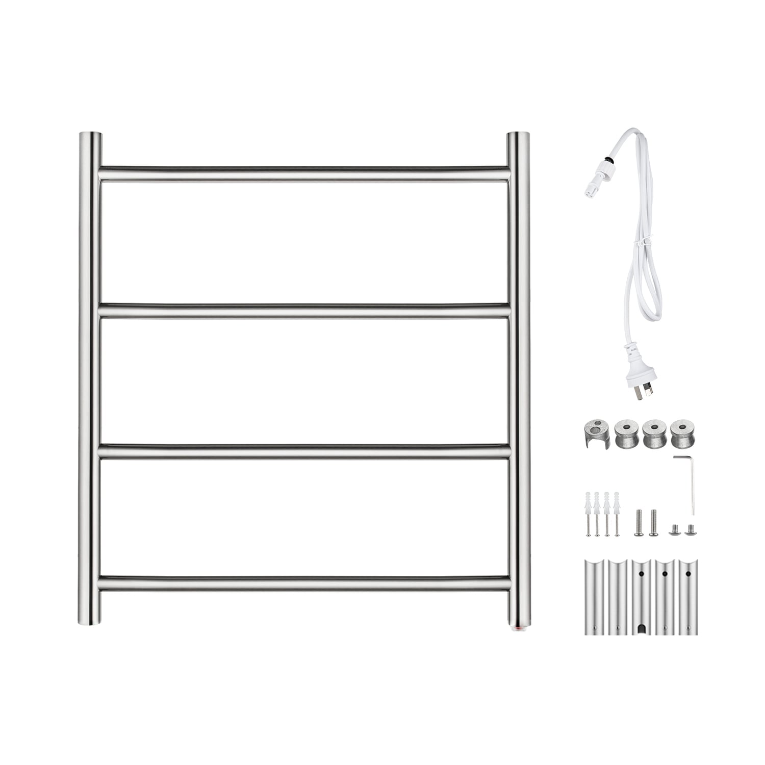 Reese 500 x 520mm 4 Bar Heated Towel Rail