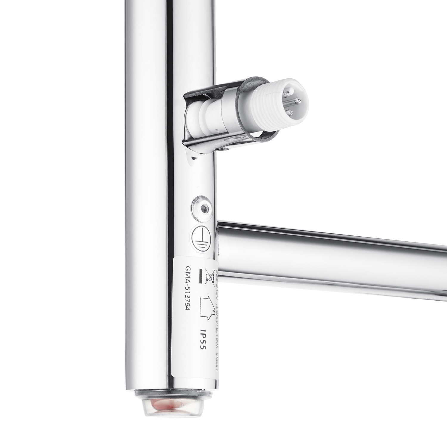 Reese 500 x 520mm 4 Bar Heated Towel Rail
