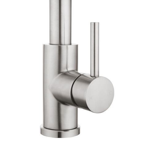 Frederick Chrome Gooseneck Pull-Out Kitchen Sink Mixer