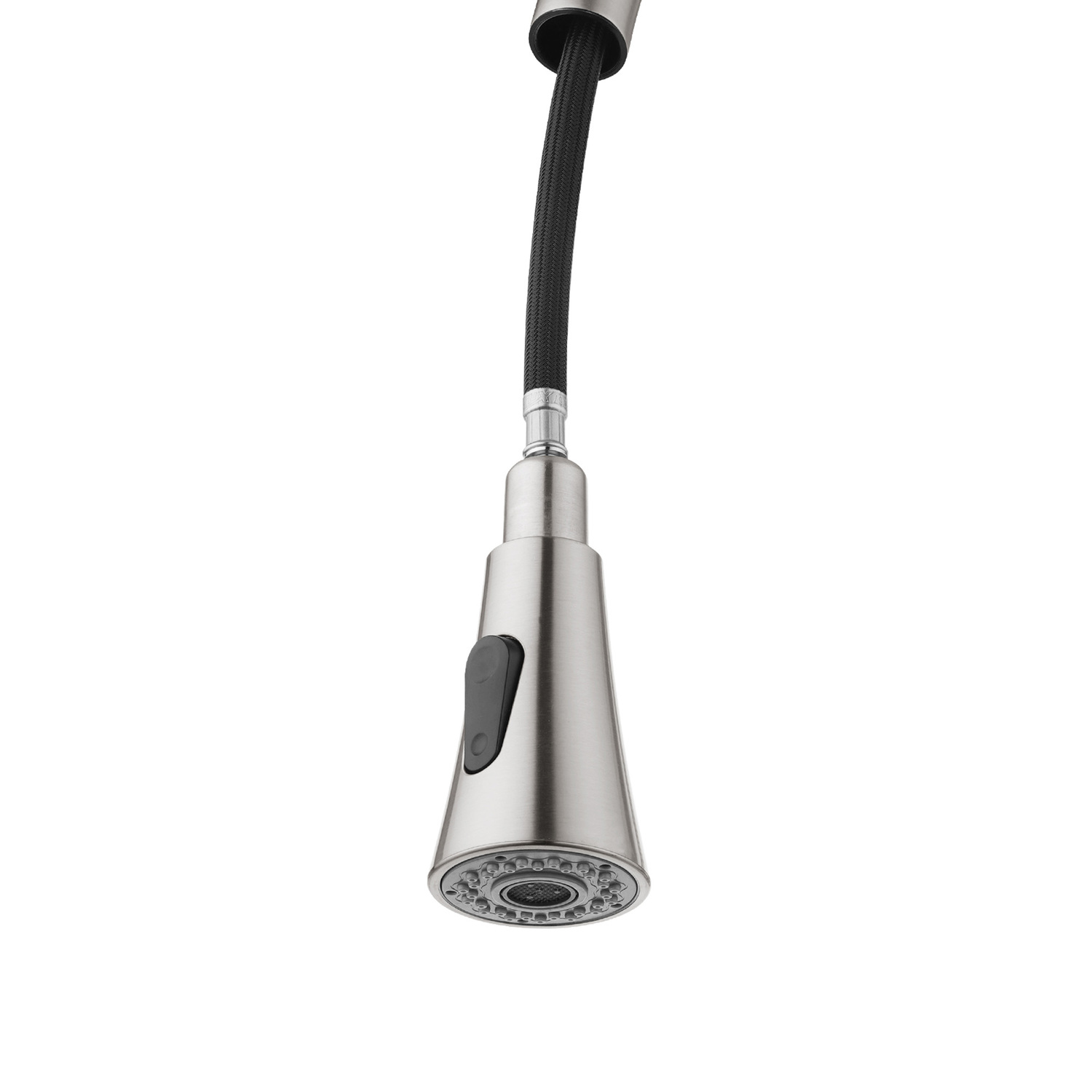 Rupert Chrome Gooseneck Pull-Out Kitchen Sink Mixer