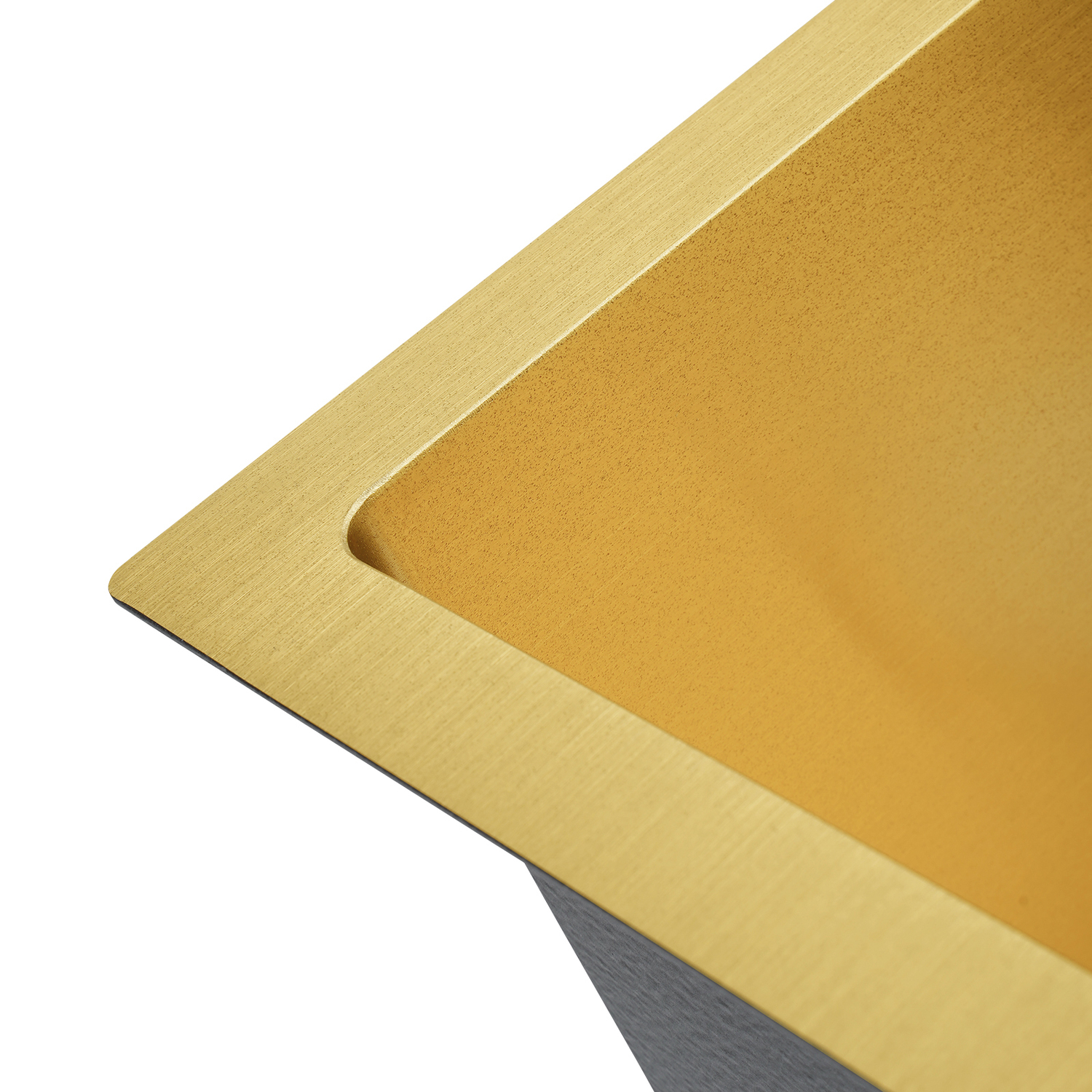 Nuvia 440mm Single Stainless Steel Kitchen Sink