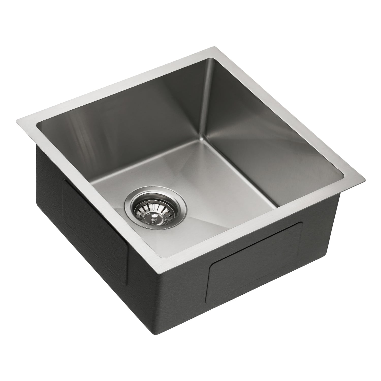 Nuvia 440mm Single Stainless Steel Kitchen Sink