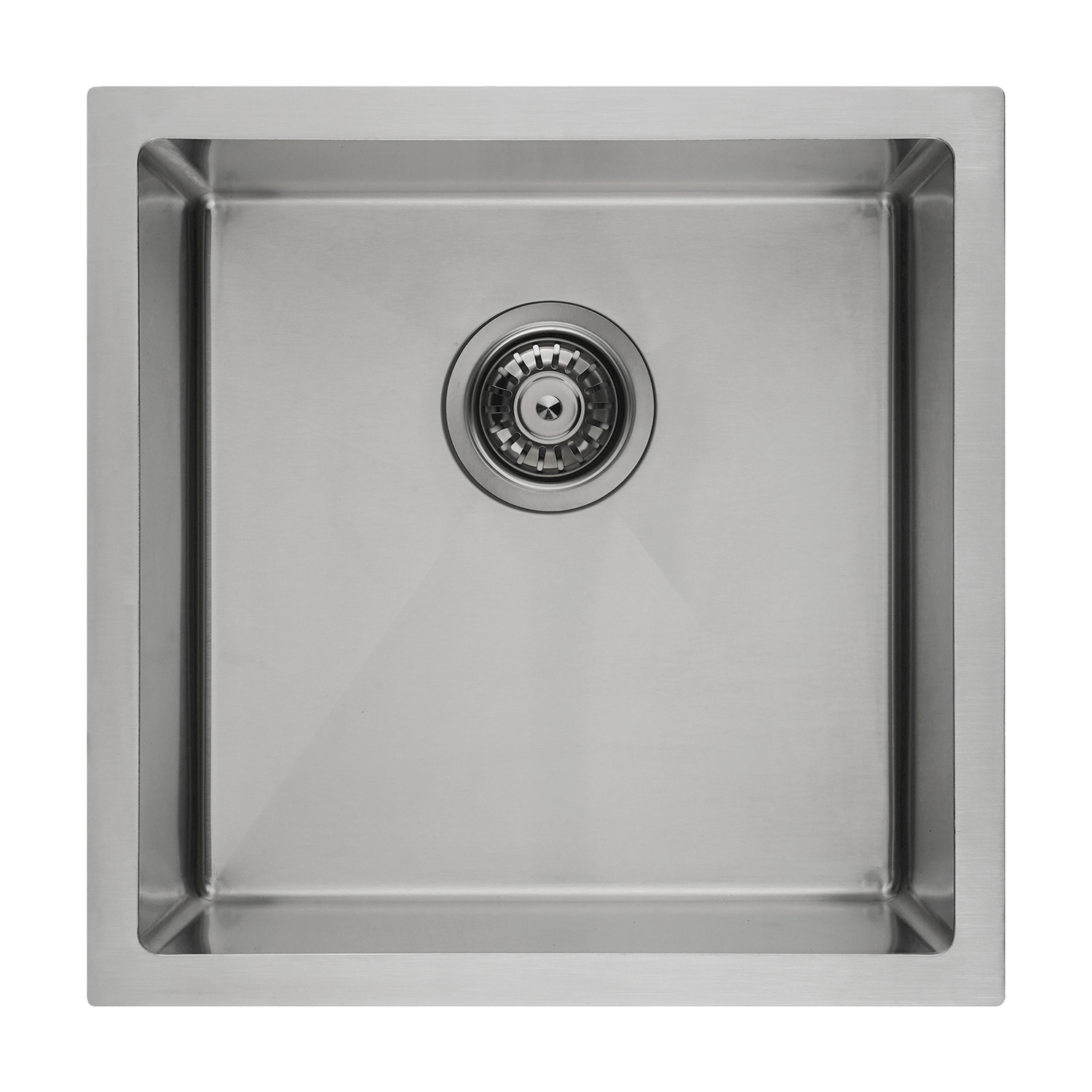 Nuvia 440mm Single Stainless Steel Kitchen Sink