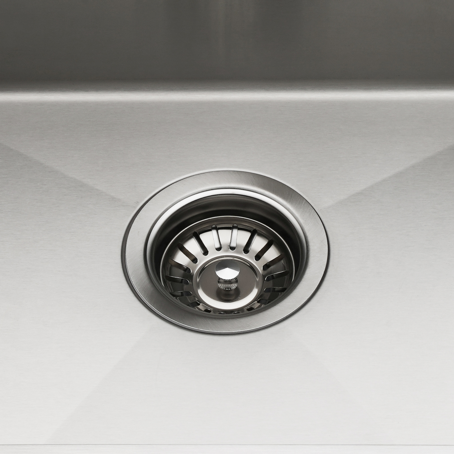 Nuvia 440mm Single Stainless Steel Kitchen Sink