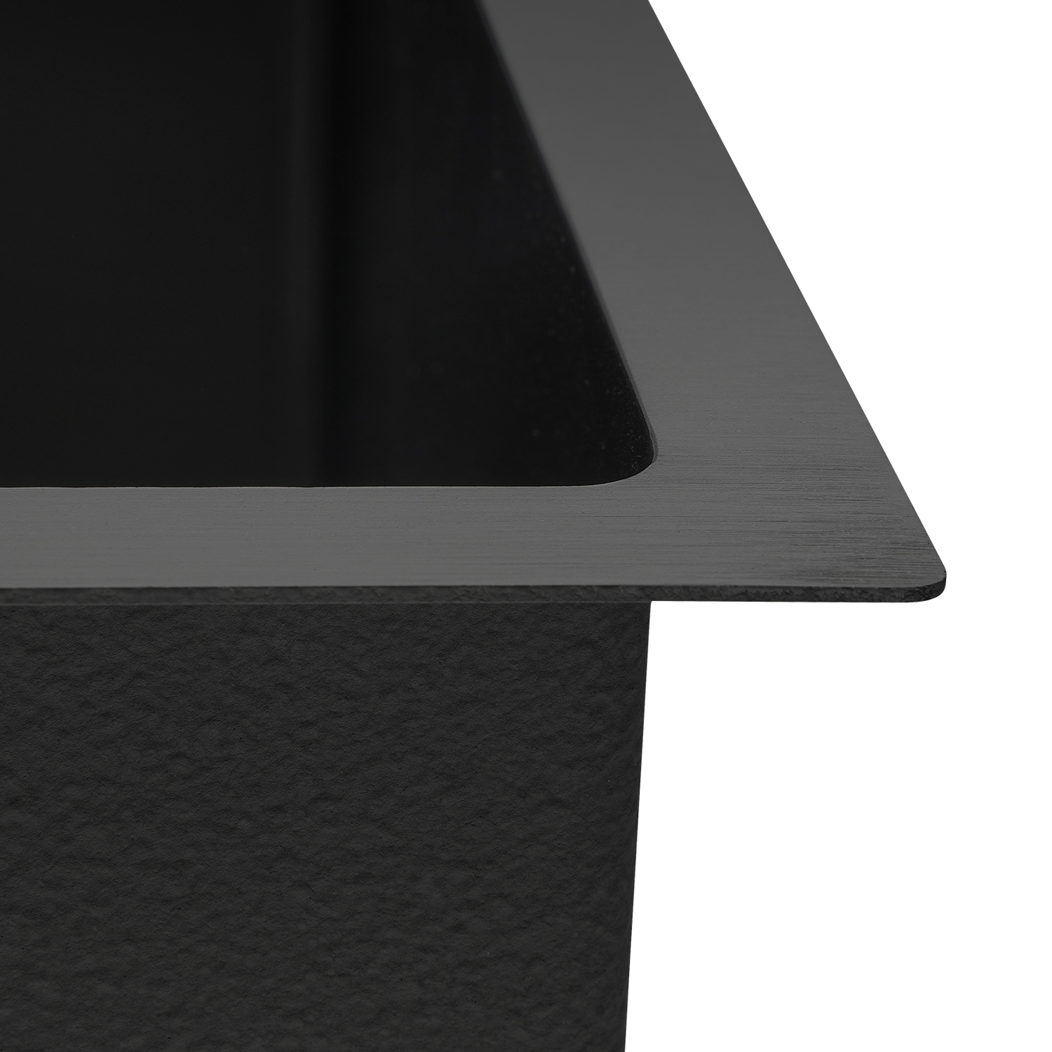 Nuvia 440mm Single Stainless Steel Kitchen Sink