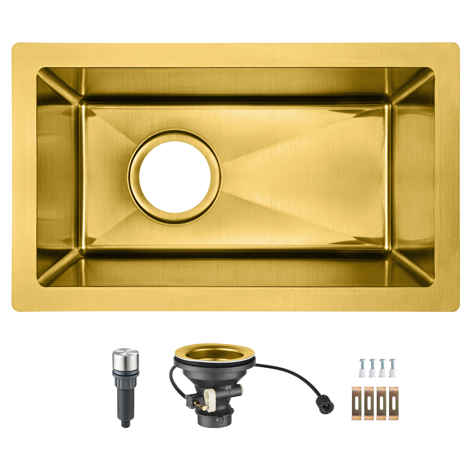 Makki 250mm Single Stainless Steel Kitchen Sink