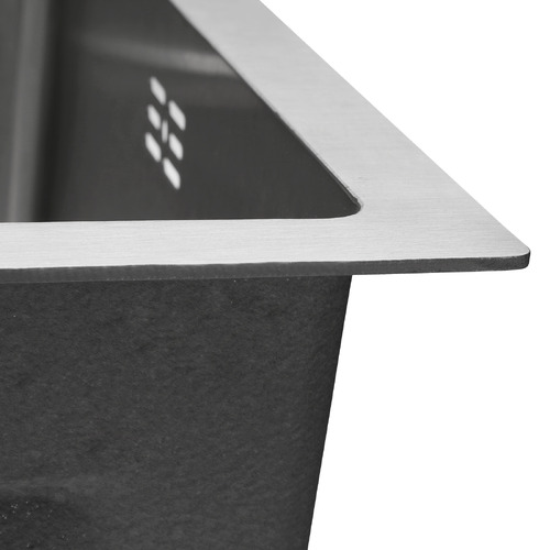 Azelea 680mm Double Stainless Steel Kitchen Sink