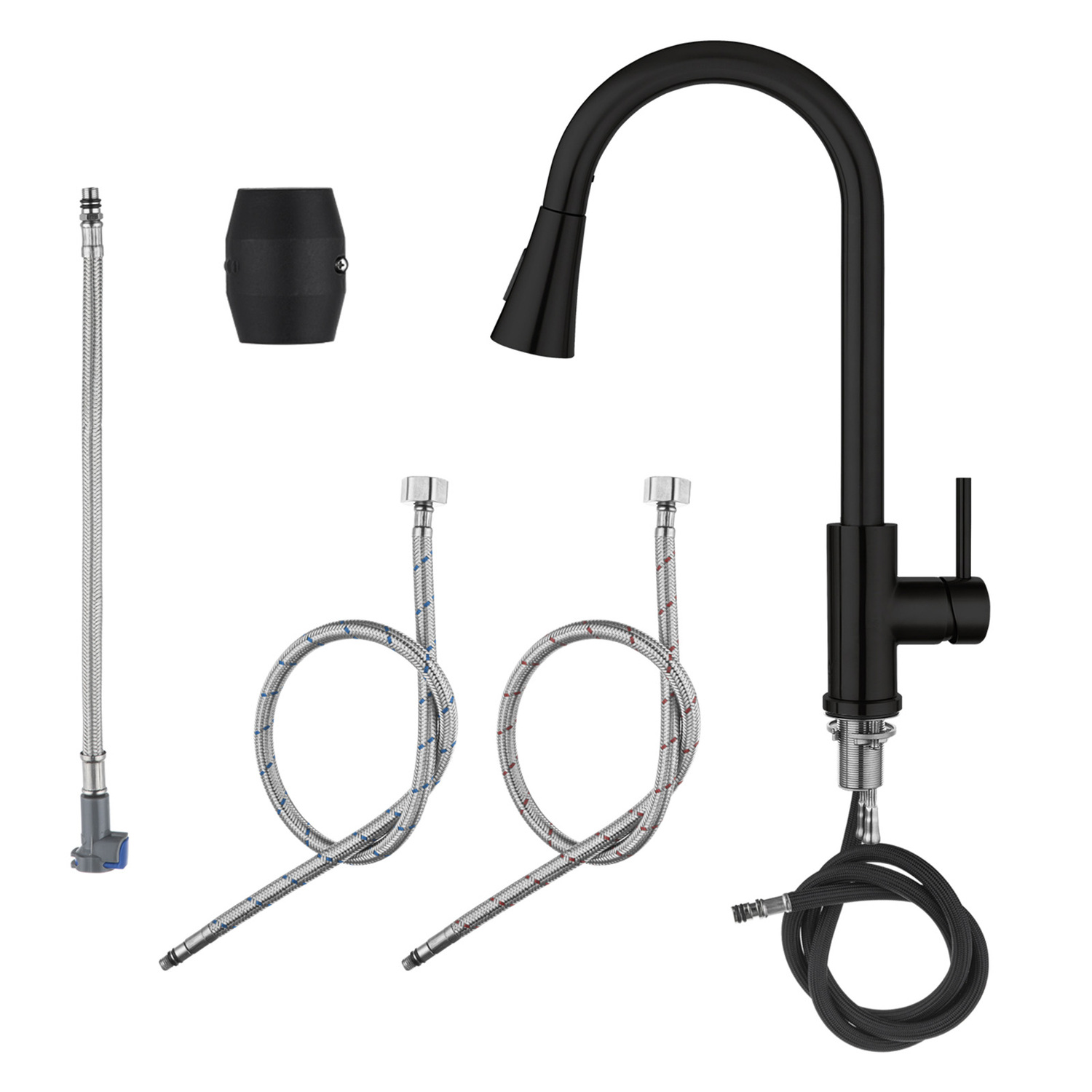 Rohan-Gooseneck-Pull-Out-Kitchen-Sink-Mixer