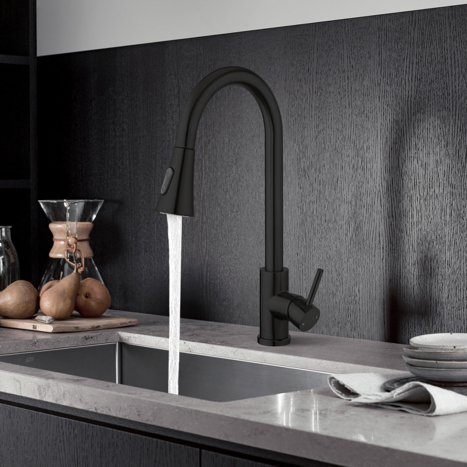 Rohan-Gooseneck-Pull-Out-Kitchen-Sink-Mixer