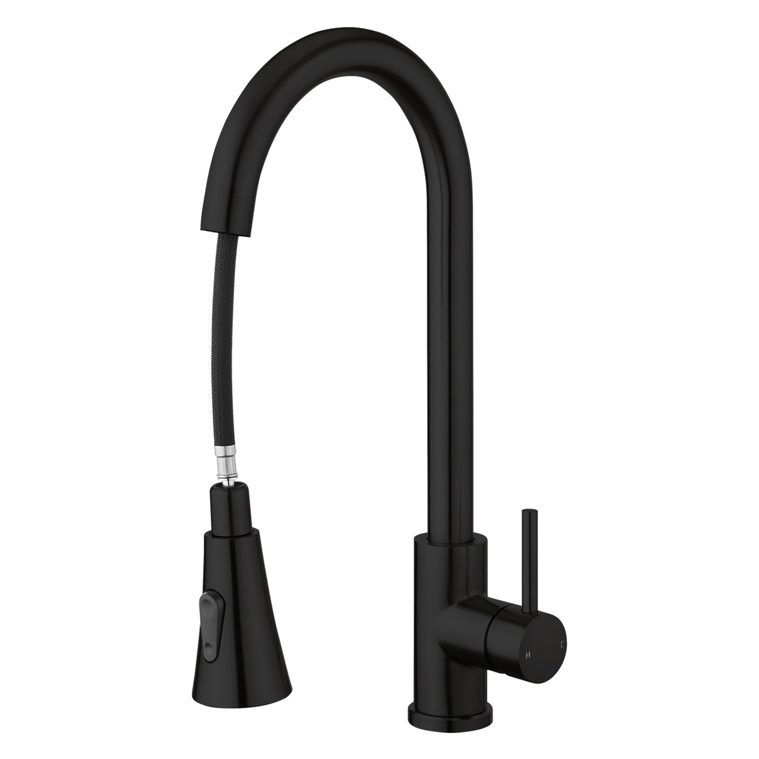 Rohan-Gooseneck-Pull-Out-Kitchen-Sink-Mixer